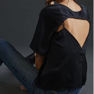 Anthropologie Daily Practice Open Back Shirt XL